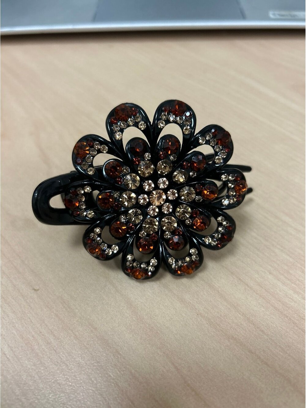 Rhinestone Bling Hair Clip Barrette